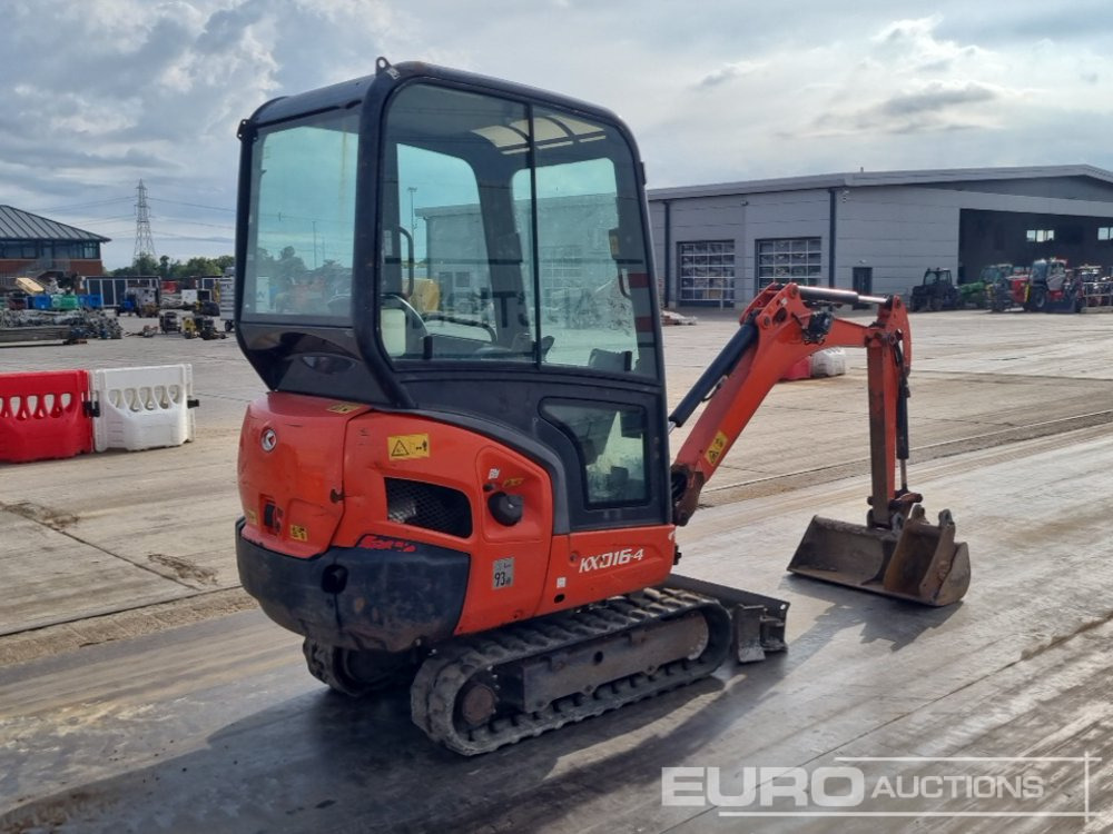 2018 Kubota KX016-4 - Мини багер: снимка 5 2018 Kubota KX016-4 - Мини багер: снимка 5