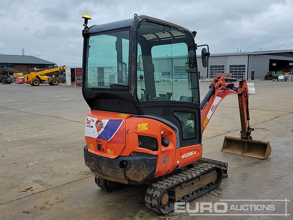 2018 Kubota KX016-4 - Мини багер: снимка 5 2018 Kubota KX016-4 - Мини багер: снимка 5