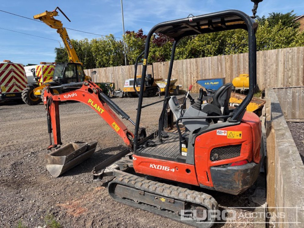 2018 Kubota KX016-4 - Мини багер: снимка 2 2018 Kubota KX016-4 - Мини багер: снимка 2