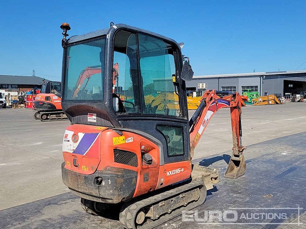 2018 Kubota KX016-4 - Мини багер: снимка 5 2018 Kubota KX016-4 - Мини багер: снимка 5