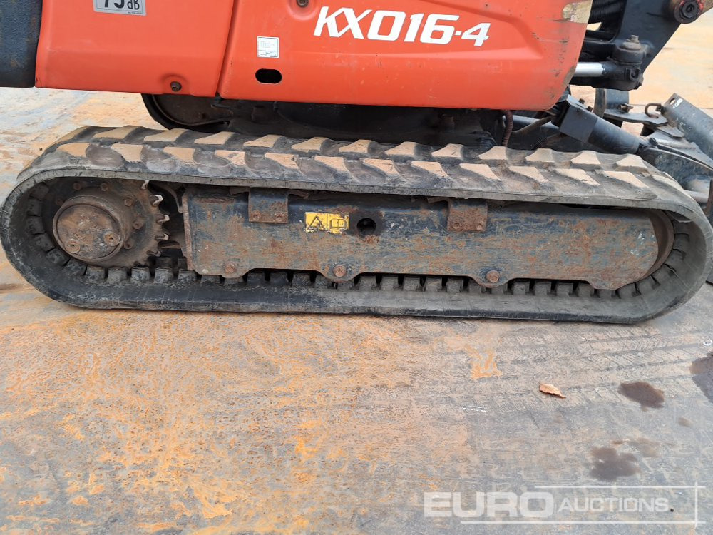 Мини багер 2018 Kubota KX016-4: снимка 10