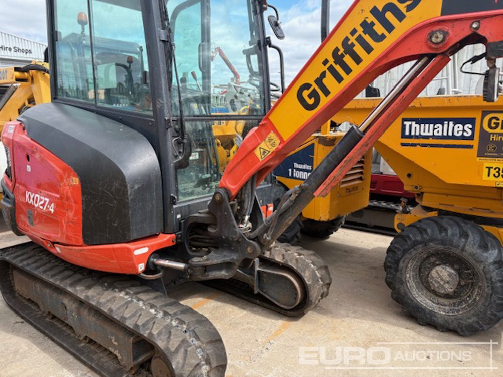 2018 Kubota KX027-4 - Мини багер: снимка 2 2018 Kubota KX027-4 - Мини багер: снимка 2