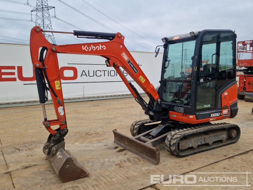 2018 Kubota KX030-4 - Мини багер: снимка 1 2018 Kubota KX030-4 - Мини багер: снимка 1