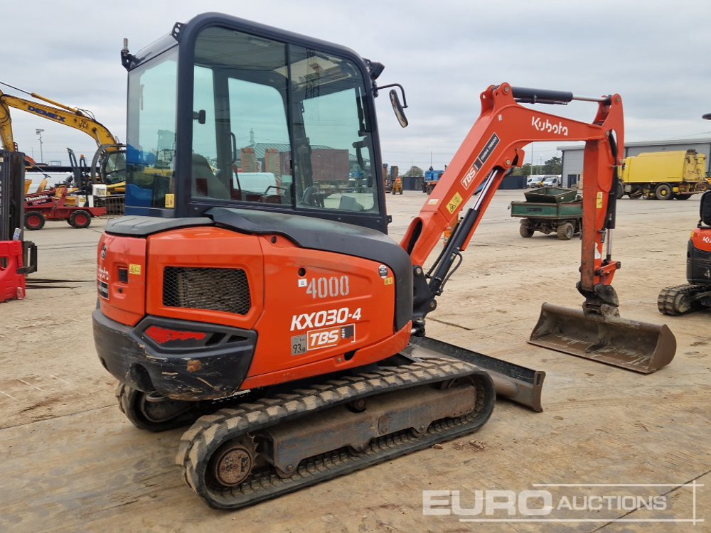 2018 Kubota KX030-4 - Мини багер: снимка 5 2018 Kubota KX030-4 - Мини багер: снимка 5