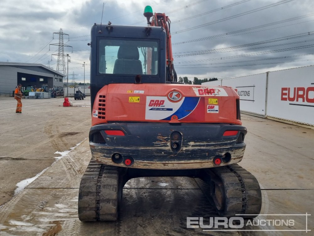 2018 Kubota KX080-4A - Мини багер: снимка 4 2018 Kubota KX080-4A - Мини багер: снимка 4
