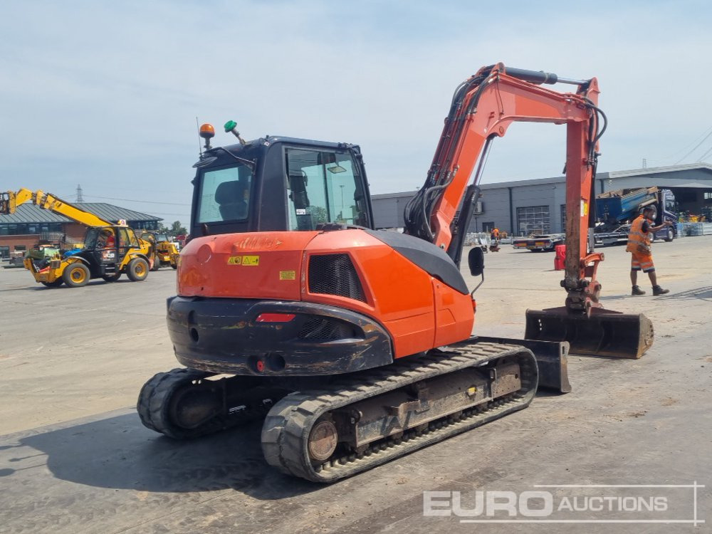2018 Kubota KX080-4A - Мини багер: снимка 5 2018 Kubota KX080-4A - Мини багер: снимка 5