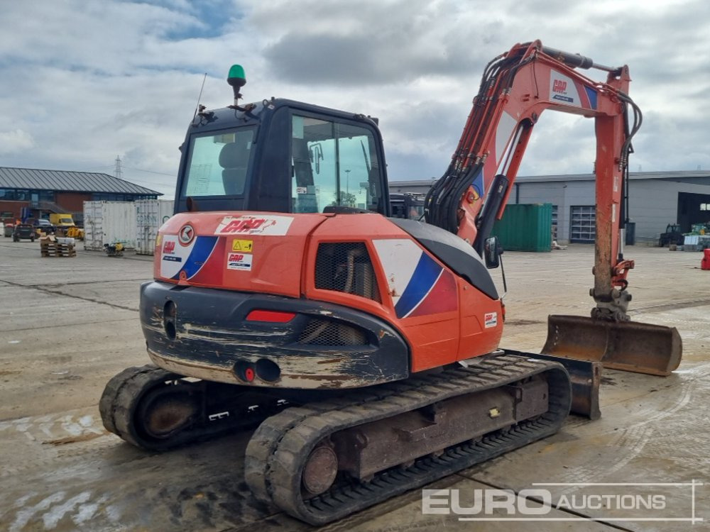 2018 Kubota KX080-4A - Мини багер: снимка 5 2018 Kubota KX080-4A - Мини багер: снимка 5