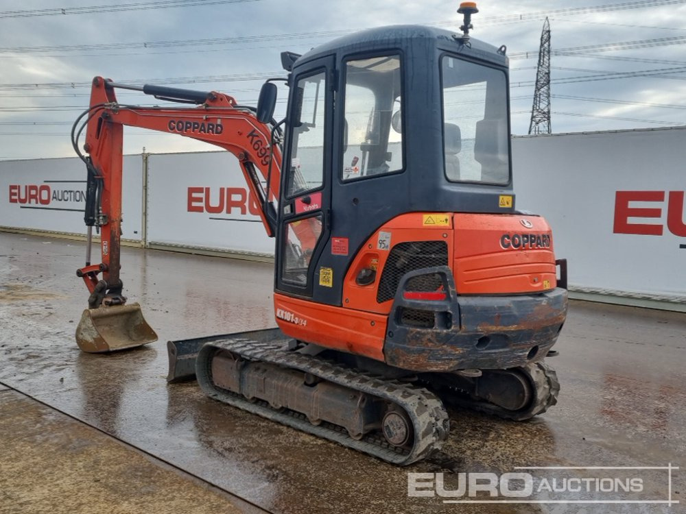 2018 Kubota KX101-3A4 HI - Мини багер: снимка 3 2018 Kubota KX101-3A4 HI - Мини багер: снимка 3