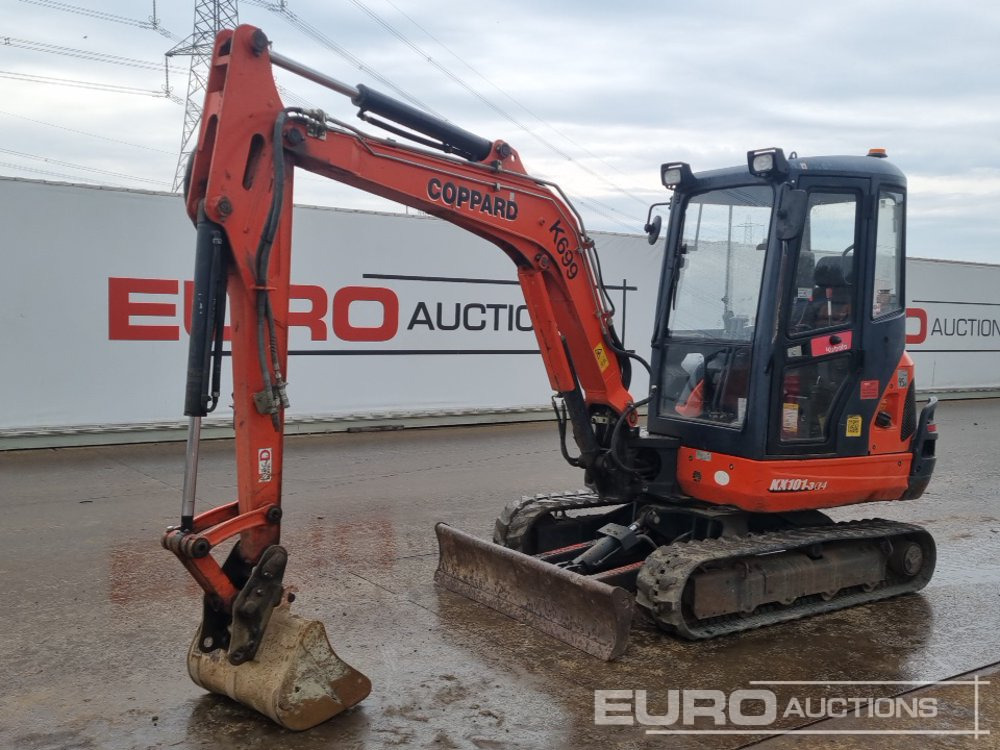 2018 Kubota KX101-3A4 HI - Мини багер: снимка 1 2018 Kubota KX101-3A4 HI - Мини багер: снимка 1