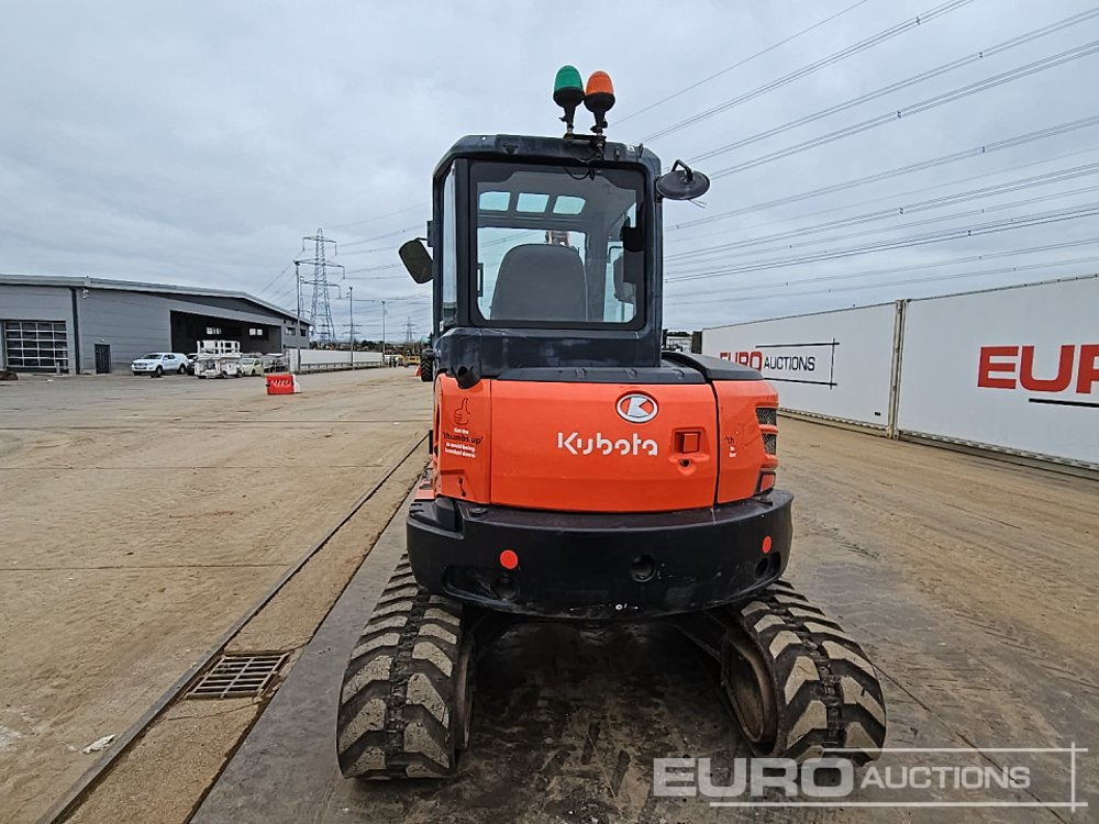 2018 Kubota U55-4 - Мини багер: снимка 4 2018 Kubota U55-4 - Мини багер: снимка 4