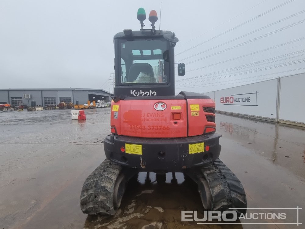 2018 Kubota U55-4 - Мини багер: снимка 4 2018 Kubota U55-4 - Мини багер: снимка 4