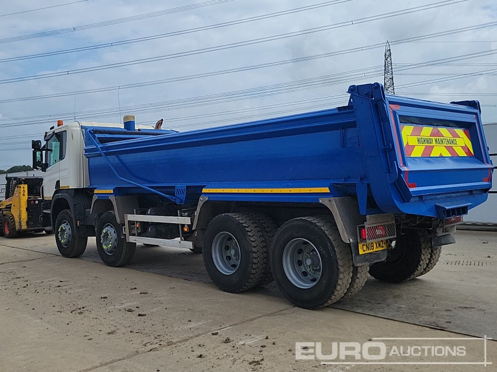 2018 Scania P410 - Самосвал камион: снимка 3 2018 Scania P410 - Самосвал камион: снимка 3