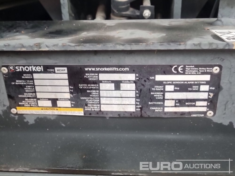 Работна площадка 2018 Snorkel S4726E: снимка 28 Работна площадка 2018 Snorkel S4726E: снимка 28