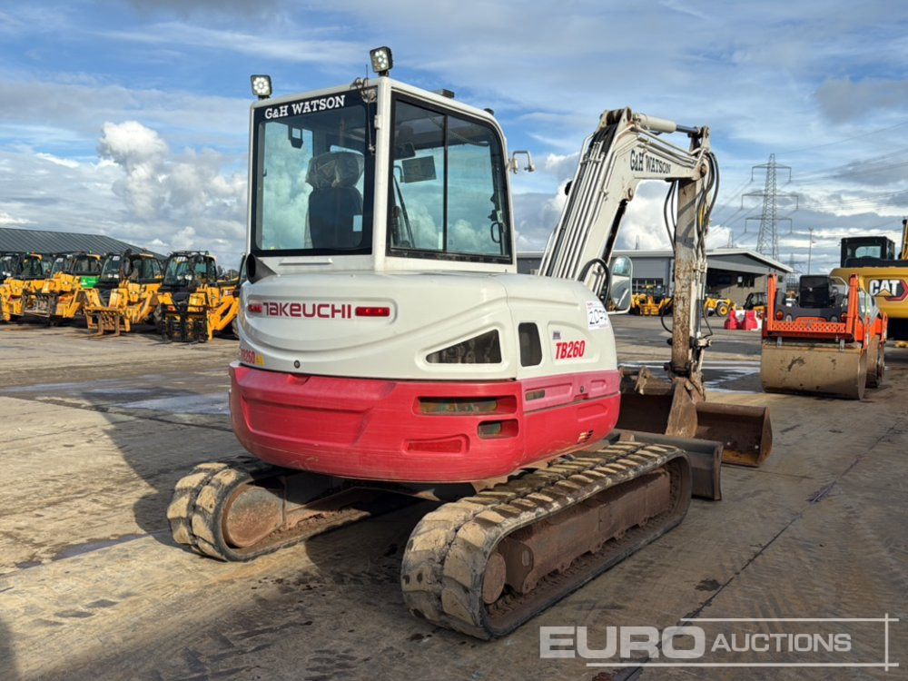 2018 Takeuchi TB260 - Мини багер: снимка 5 2018 Takeuchi TB260 - Мини багер: снимка 5