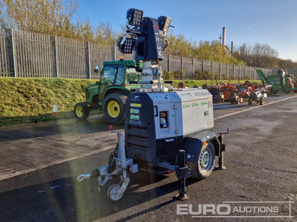 2018 Trime X-ECO-BATTERY - Осветителна кула: снимка 1 2018 Trime X-ECO-BATTERY - Осветителна кула: снимка 1