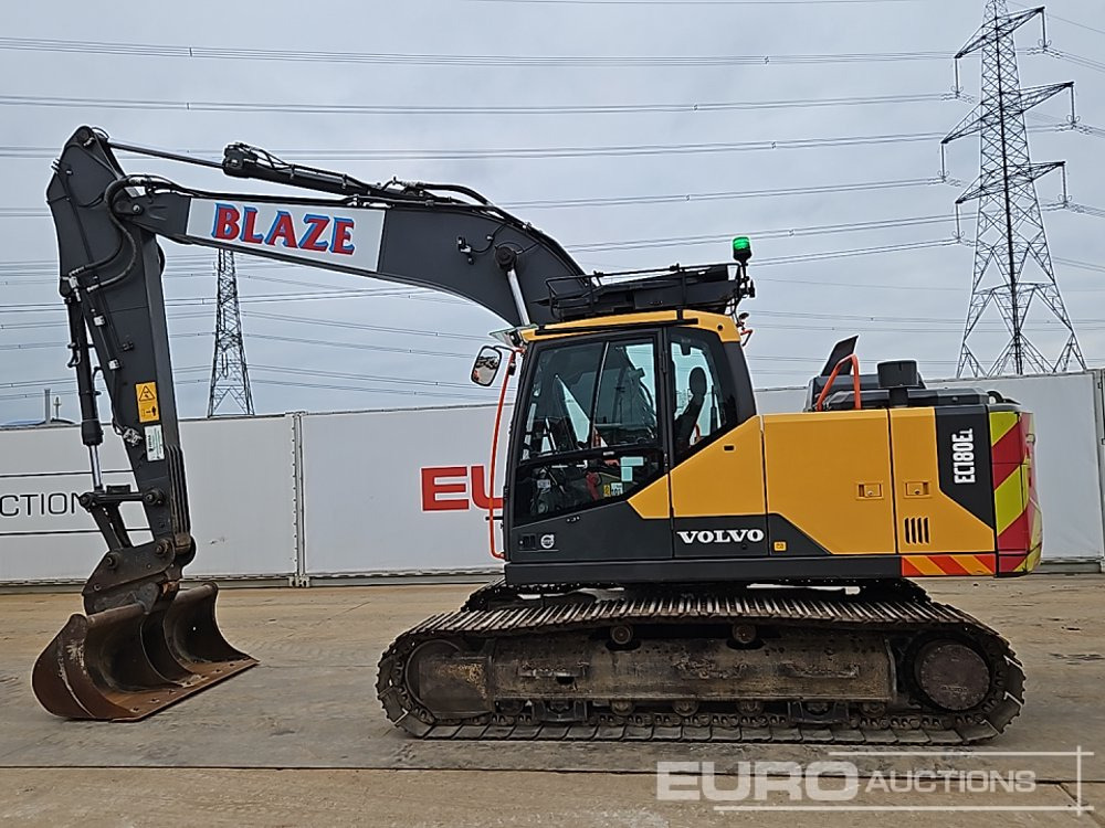 2018 Volvo EC180EL - Верижен багер: снимка 2 2018 Volvo EC180EL - Верижен багер: снимка 2