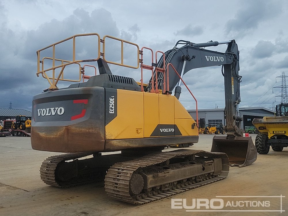 2018 Volvo EC250EL - Верижен багер: снимка 5 2018 Volvo EC250EL - Верижен багер: снимка 5