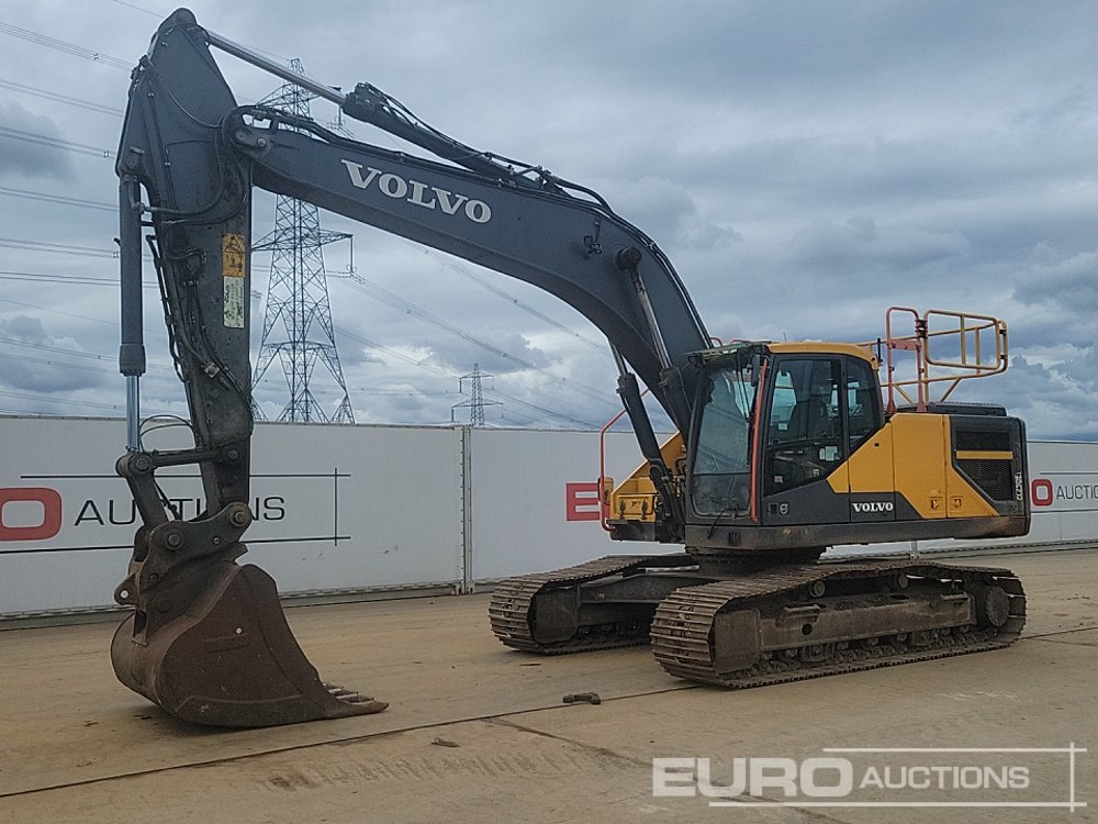 2018 Volvo EC250EL - Верижен багер: снимка 1 2018 Volvo EC250EL - Верижен багер: снимка 1