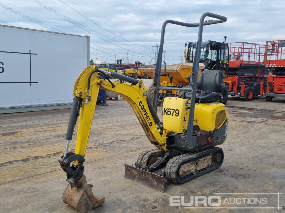 2018 Wacker Neuson 803 - Мини багер: снимка 1 2018 Wacker Neuson 803 - Мини багер: снимка 1
