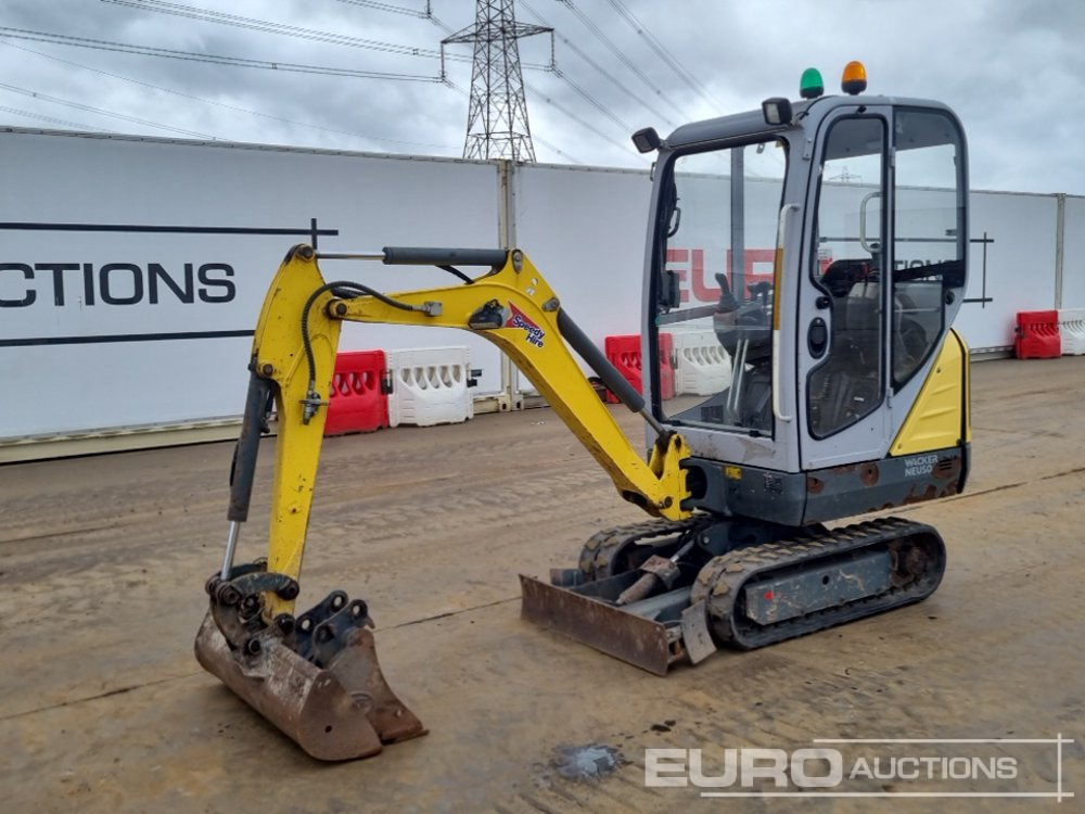 2018 Wacker Neuson ET16 - Мини багер: снимка 1 2018 Wacker Neuson ET16 - Мини багер: снимка 1