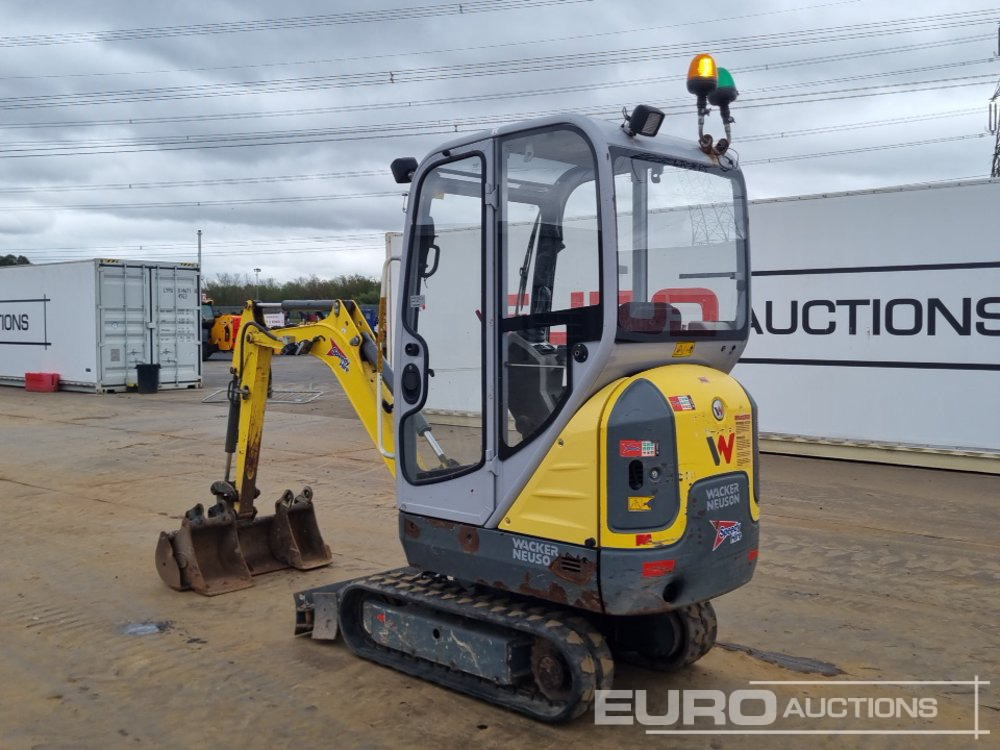 2018 Wacker Neuson ET16 - Мини багер: снимка 3 2018 Wacker Neuson ET16 - Мини багер: снимка 3