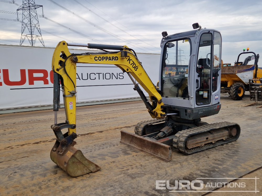 2018 Wacker Neuson EZ28 - Мини багер: снимка 1 2018 Wacker Neuson EZ28 - Мини багер: снимка 1