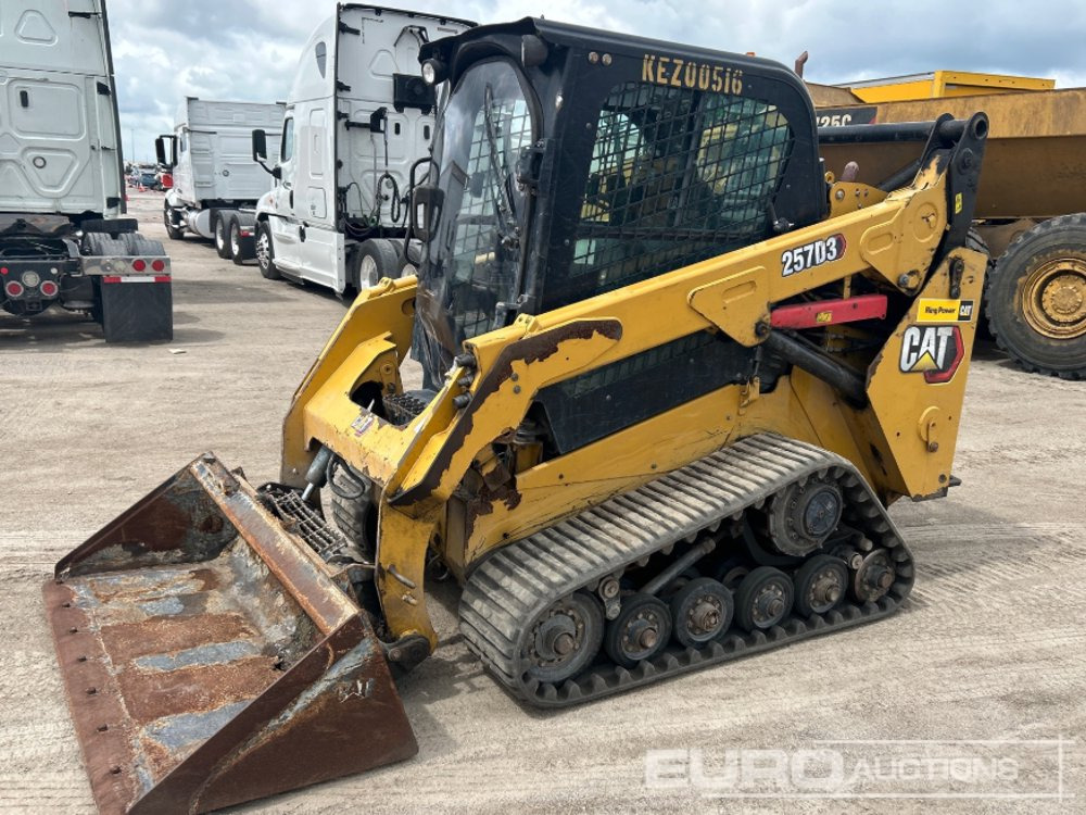 2019 CAT 257D3 - Мини челен товарач: снимка 1 2019 CAT 257D3 - Мини челен товарач: снимка 1