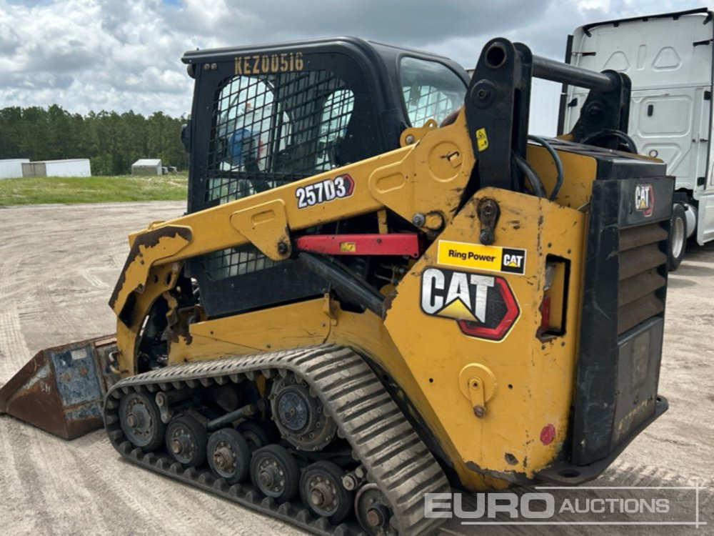 2019 CAT 257D3 - Мини челен товарач: снимка 3 2019 CAT 257D3 - Мини челен товарач: снимка 3