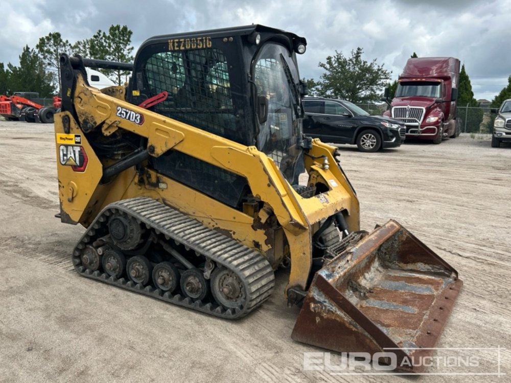 2019 CAT 257D3 - Мини челен товарач: снимка 4 2019 CAT 257D3 - Мини челен товарач: снимка 4
