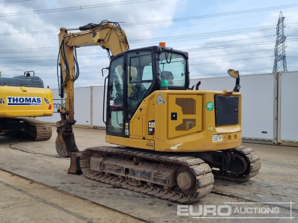 2019 CAT 308CR - Мини багер: снимка 3 2019 CAT 308CR - Мини багер: снимка 3