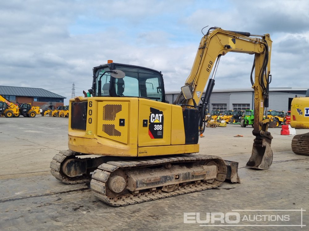 2019 CAT 308CR - Мини багер: снимка 5 2019 CAT 308CR - Мини багер: снимка 5