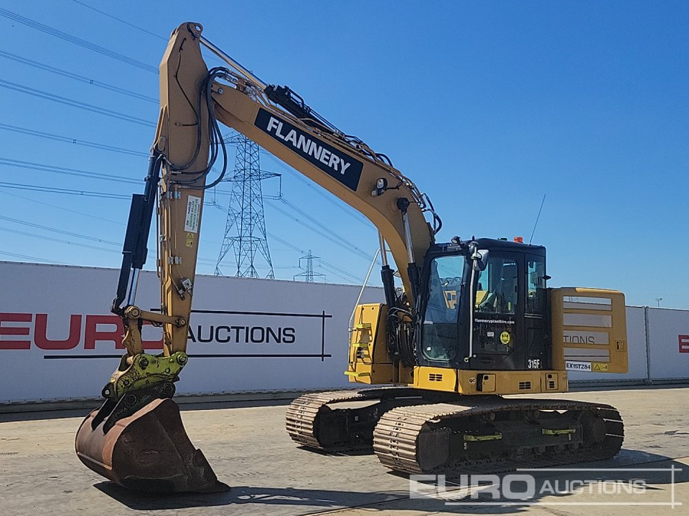 2019 CAT 315F LCR - Верижен багер: снимка 1 2019 CAT 315F LCR - Верижен багер: снимка 1