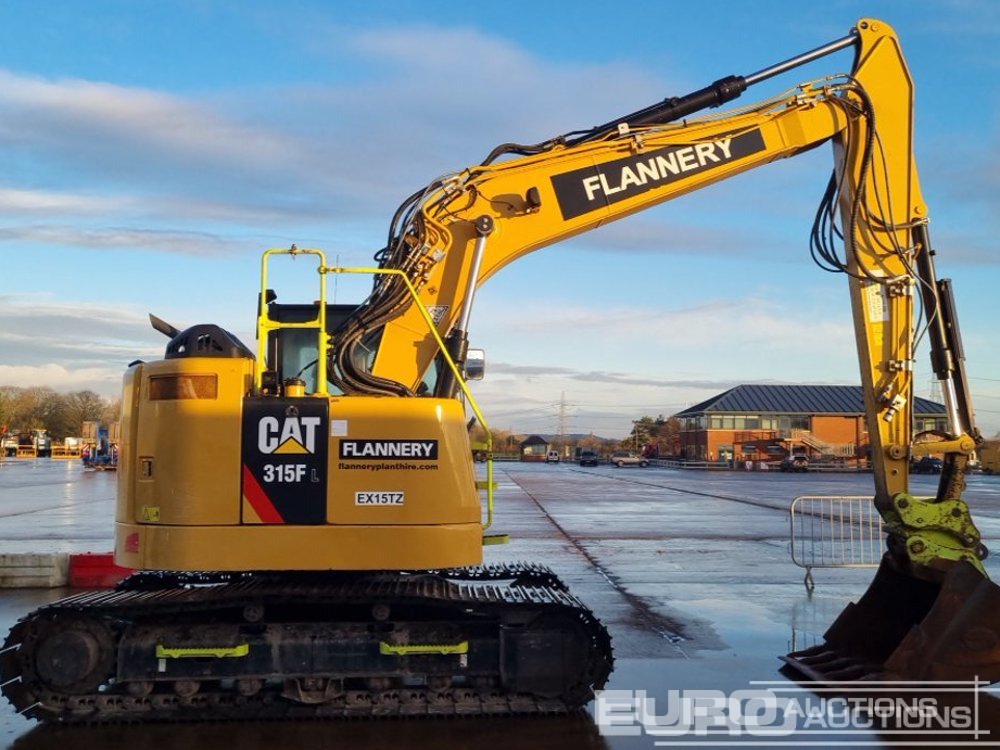 2019 CAT 315F LCR - Верижен багер: снимка 1 2019 CAT 315F LCR - Верижен багер: снимка 1