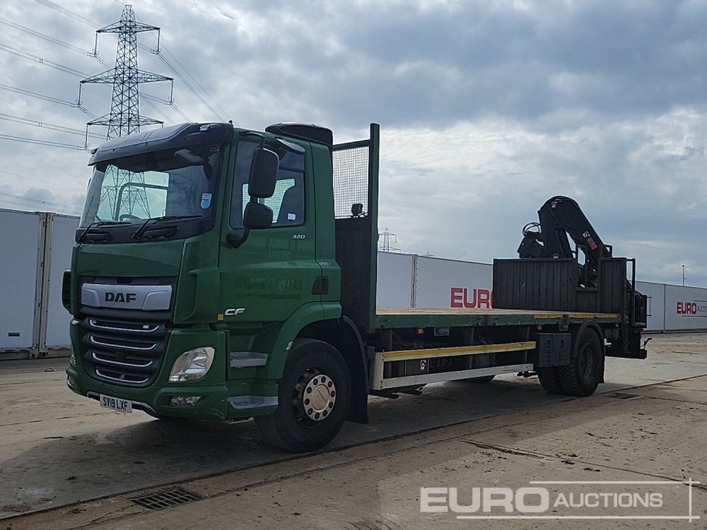 2019 DAF CF320 FA - Бордови камион: снимка 1 2019 DAF CF320 FA - Бордови камион: снимка 1