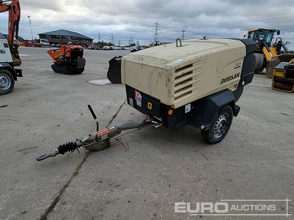 2019 Doosan 741 - Компресор за въздух: снимка 1 2019 Doosan 741 - Компресор за въздух: снимка 1