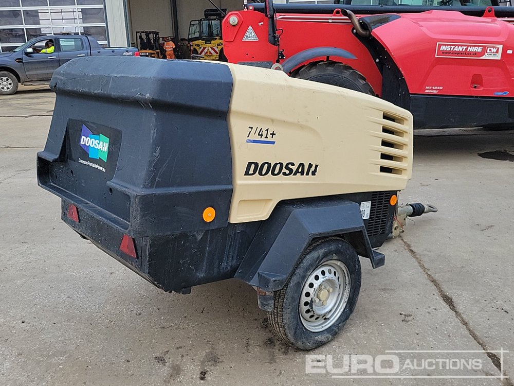 2019 Doosan 741 - Компресор за въздух: снимка 5 2019 Doosan 741 - Компресор за въздух: снимка 5