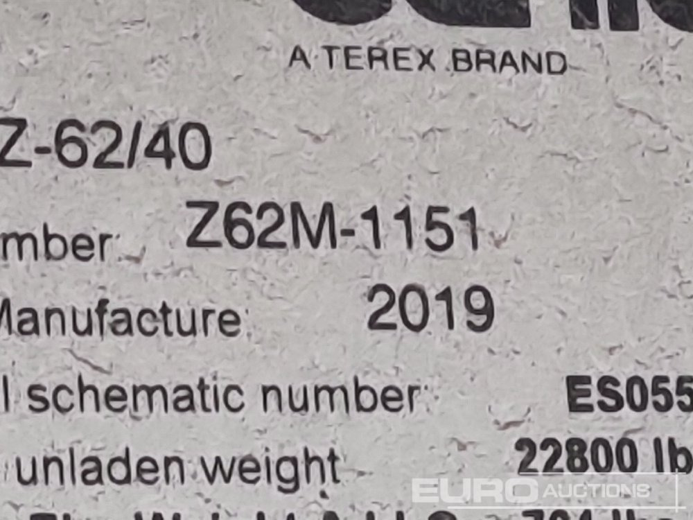Работна площадка 2019 Genie Z62/40: снимка 48