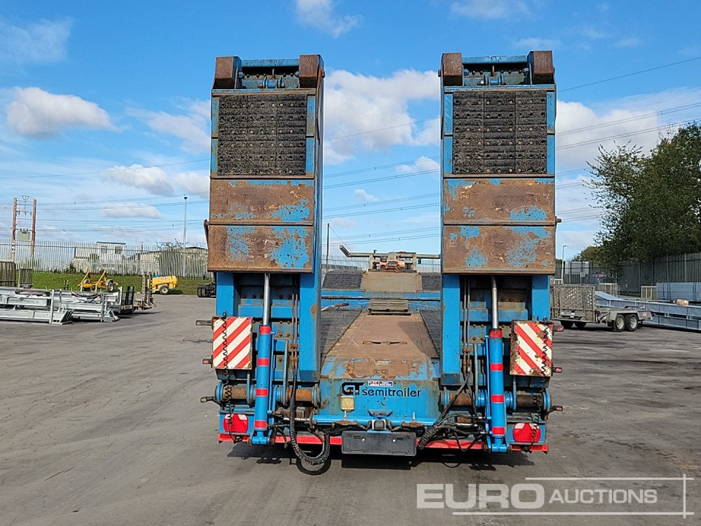 2019 Gurlesenyil Twin Axle Step Frame Low Loader Trailer, Outriggers, Winch, Hydraulic Fliptoe Ramps - Нискорамна площадка полуремарке: снимка 4 2019 Gurlesenyil Twin Axle Step Frame Low Loader Trailer, Outriggers, Winch, Hydraulic Fliptoe Ramps - Нискорамна площадка полуремарке: снимка 4