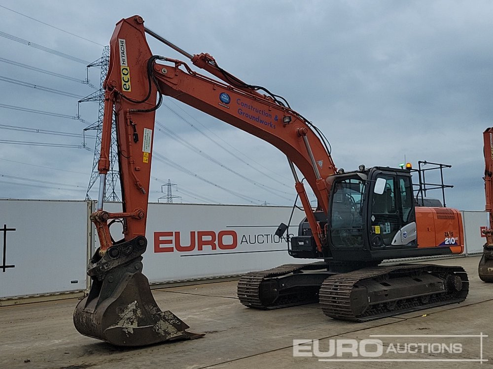 2019 Hitachi ZX210LC-6 - Верижен багер: снимка 1 2019 Hitachi ZX210LC-6 - Верижен багер: снимка 1