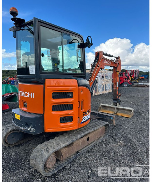 2019 Hitachi ZX26U-6 CR - Мини багер: снимка 3 2019 Hitachi ZX26U-6 CR - Мини багер: снимка 3