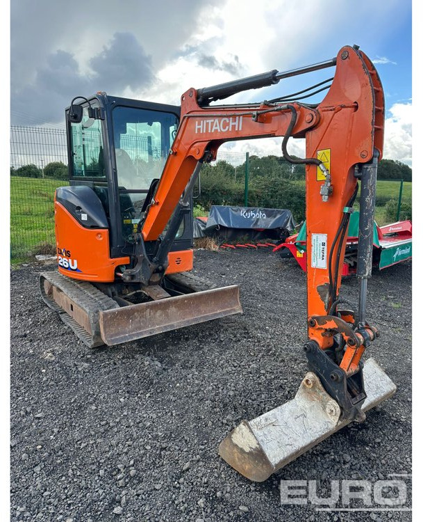 2019 Hitachi ZX26U-6 CR - Мини багер: снимка 4 2019 Hitachi ZX26U-6 CR - Мини багер: снимка 4