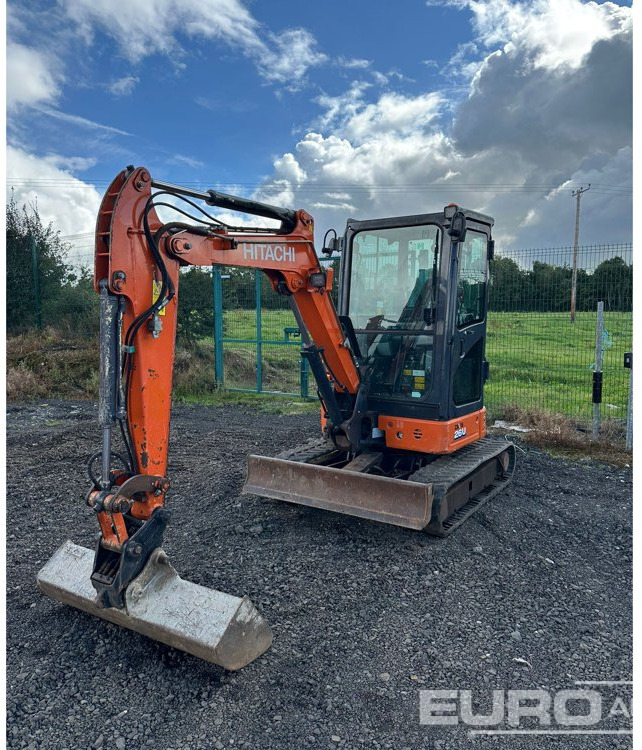 2019 Hitachi ZX26U-6 CR - Мини багер: снимка 1 2019 Hitachi ZX26U-6 CR - Мини багер: снимка 1