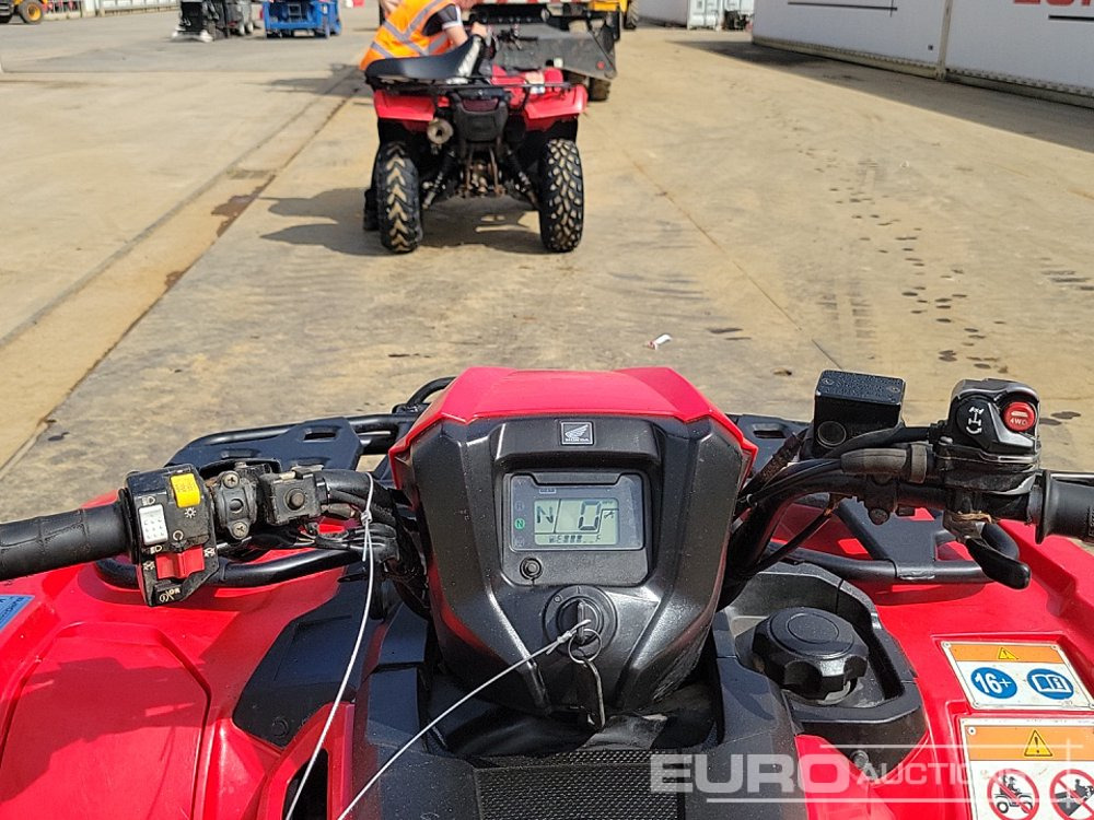 Четириколка 2019 Honda TRX520FM6: снимка 34