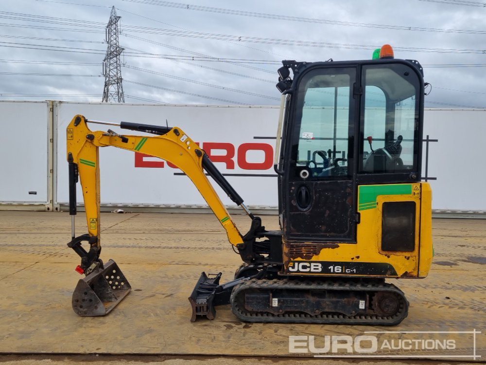 2019 JCB 16C-1 - Мини багер: снимка 2 2019 JCB 16C-1 - Мини багер: снимка 2