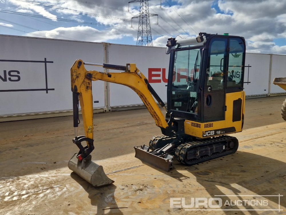 2019 JCB 16C-1 - Мини багер: снимка 1 2019 JCB 16C-1 - Мини багер: снимка 1