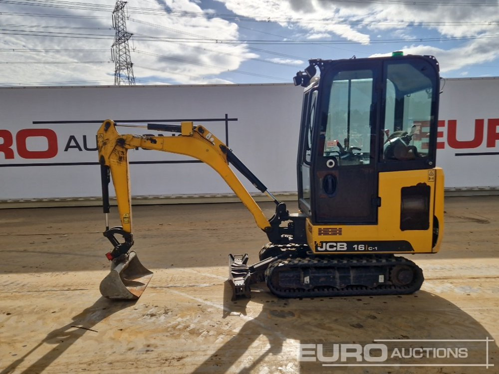 2019 JCB 16C-1 - Мини багер: снимка 2 2019 JCB 16C-1 - Мини багер: снимка 2