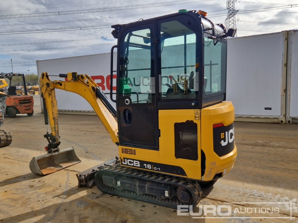 2019 JCB 16C-1 - Мини багер: снимка 3 2019 JCB 16C-1 - Мини багер: снимка 3