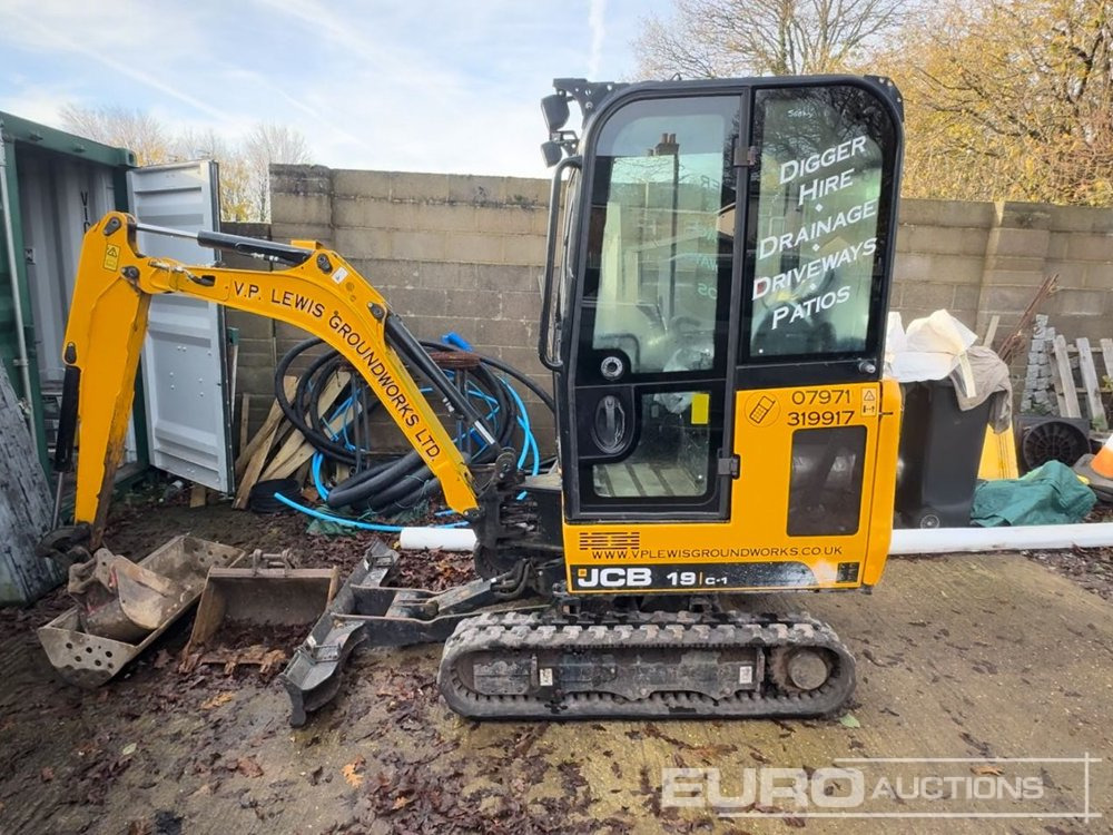 2019 JCB 19C-1 - Мини багер: снимка 2 2019 JCB 19C-1 - Мини багер: снимка 2