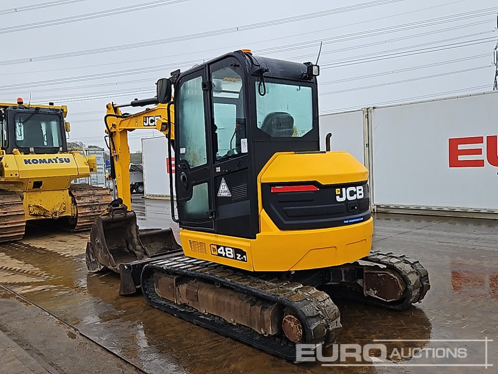 2019 JCB 48Z-1 - Мини багер: снимка 3 2019 JCB 48Z-1 - Мини багер: снимка 3