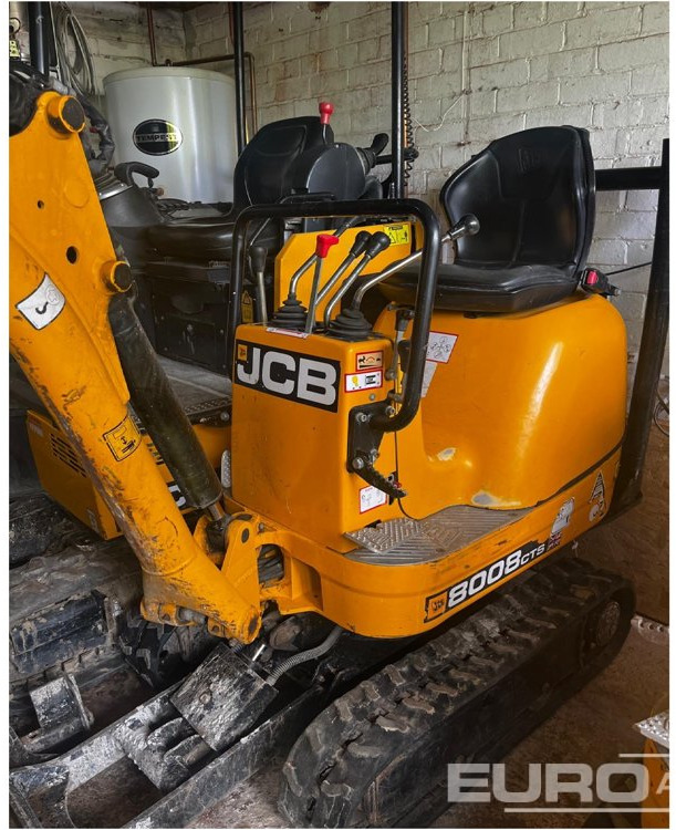 2019 JCB 8008CTS - Мини багер: снимка 2 2019 JCB 8008CTS - Мини багер: снимка 2